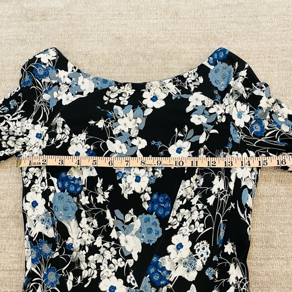 Erdem Floral 3/4 Sleeve Dress - Picture 6 of 11